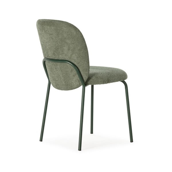 Зелени трапезни столове в комплект от 4 бр. Daia – Marckeric-image-4