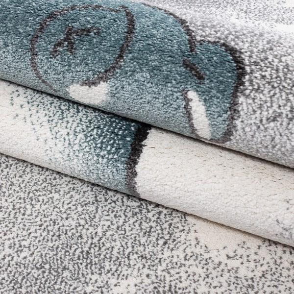 Синьо-сив детски килим 140x200 cm Kids – Ayyildiz Carpets-image-2