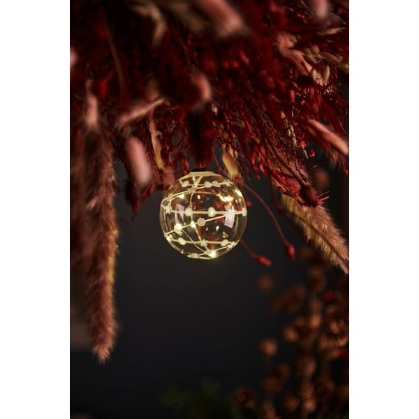 Висяща коледна светлинна украса ø 8 cm Sweet Christmas – Sirius-image-1