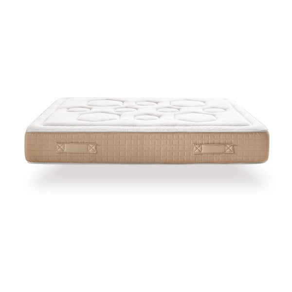 Твърд/средно твърд терморегулиращ матрак с пружини с две лица 200x200 cm  Hexaflex Bagged Springs Gel  – Moonia-image-2