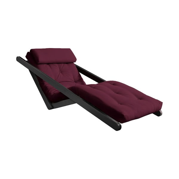 Променлив стол за отдих Figo Black/Bordeaux - Karup Design
