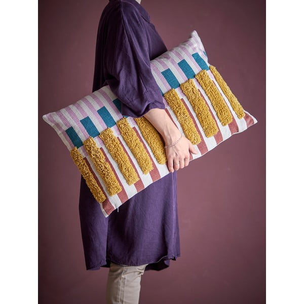 Памучна декоративна възглавница 40x60 cm Lane – Bloomingville-image-4