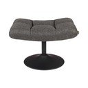 Тъмно сива табуретка за крака Bar - Dutchbone