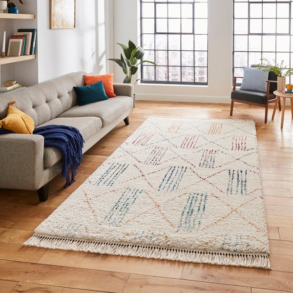 Бежов килим 170x120 cm Boho - Think Rugs-image-1