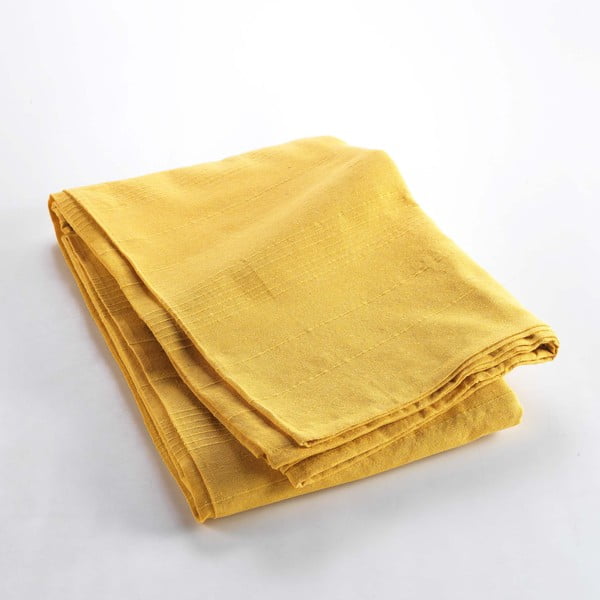 Жълто покривало за легло 180x220 cm Lucile – douceur d'intérieur-image-2