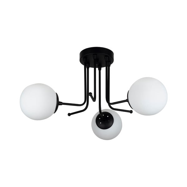 Черно таванно осветително тяло, височина 34 cm Star - Squid Lighting-image-2