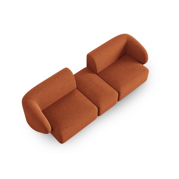 Оранжев диван 239 cm Shane - Micadoni Home-image-4
