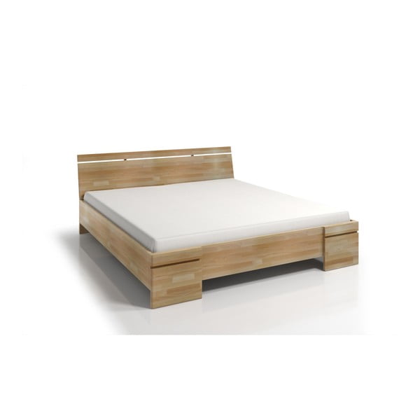 Dvoulůžková postel z bukového dřeva s úložným prostorem SKANDICA Sparta Maxi, 140 x 200 cm-image-2