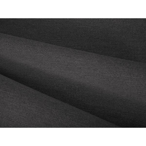 Тъмносиво тапицирано двойно легло с място за съхранение с включена подматрачна рамка 180x200 cm Casey – Mazzini Beds-image-1