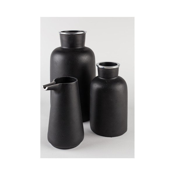 Черна алуминиева ваза zuiver , височина 29 cm Farma - Zuiver-image-4