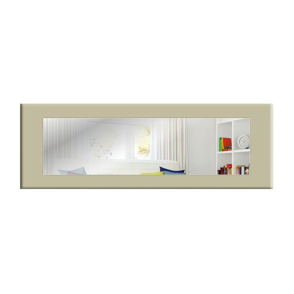 Огледало за стена със сиво-бежова рамка Eve, 120 x 40 cm - Oyo Concept