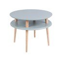 Тъмно сива масичка за кафе UFO, ⌀ 57 cm Ufo - Ragaba