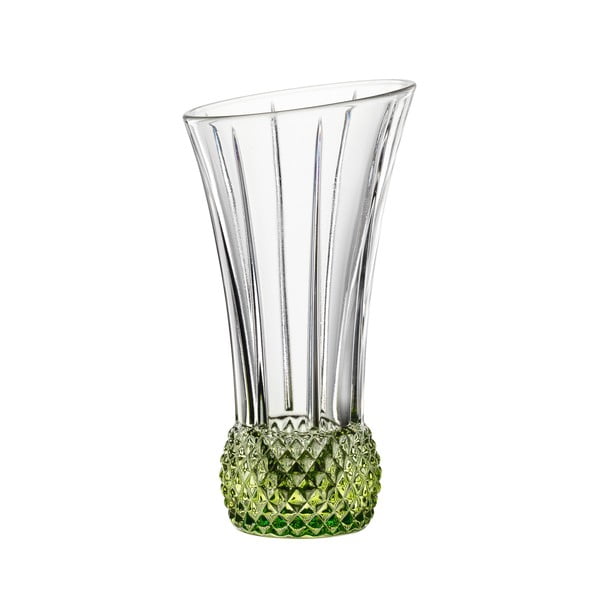 Комплект от 2 вази от кристално стъкло Lime, височина 13,6 cm Spring - Nachtmann