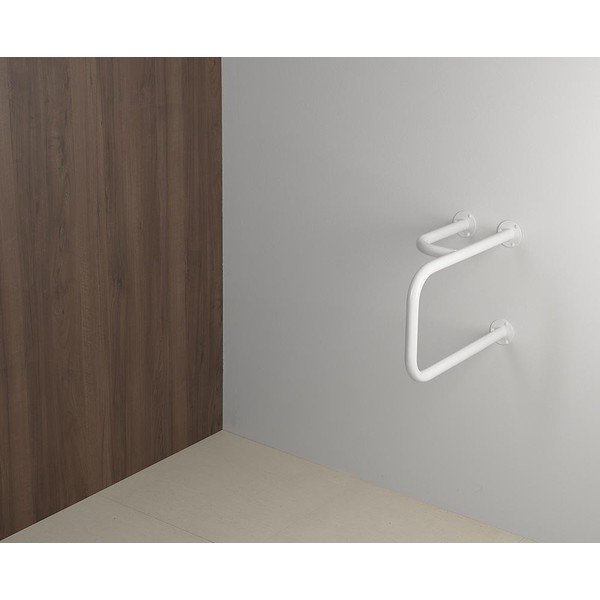 Стенен стоманен парапет за баня 52 cm Handicap Left – Sapho-image-1