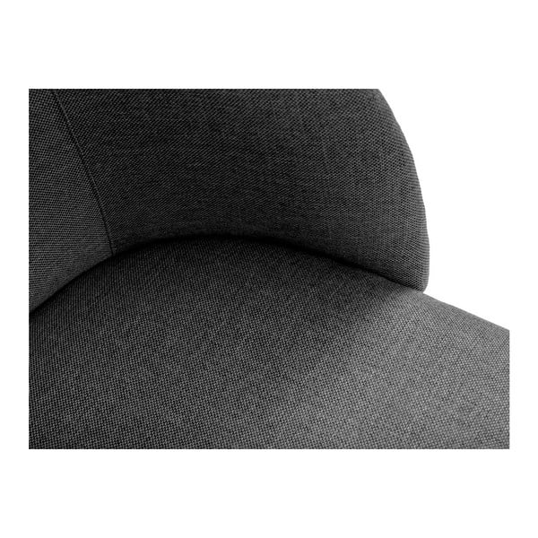 Тъмносив трапезен стол Antheia - Windsor & Co Sofas-image-4