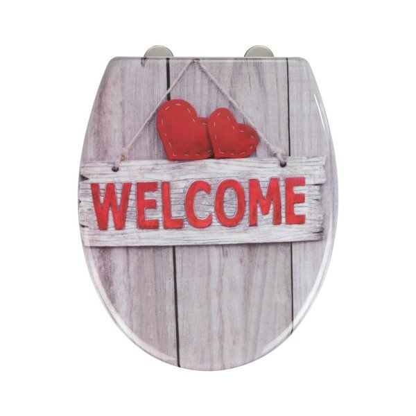 Тоалетна седалка от дуропласт Welcome - Wenko-image-2