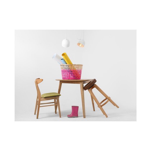 Бяла висяща лампа за 2 крушки Popo - CustomForm-image-2