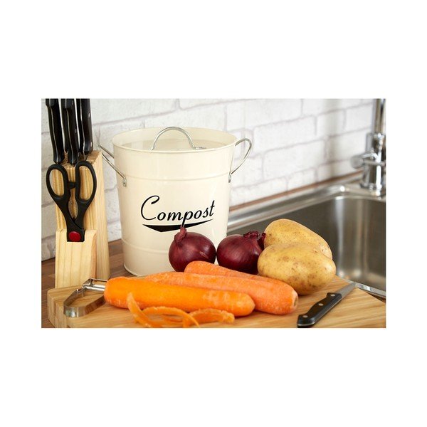 Бял компостер Coronet 3 л - Premier Housewares-image-1
