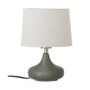 Тъмнозелена настолна лампа с текстилен абажур (височина 28 cm) Loa – Bloomingville