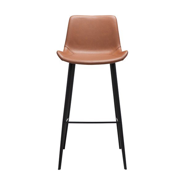 Бар стол в цвят кафяв коняк (височина на седалката 74,5 cm) Hype – DAN-FORM Denmark-image-1