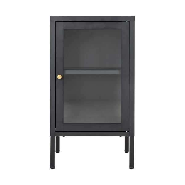 Черен метален шкаф 38x70 cm Dalby - House Nordic