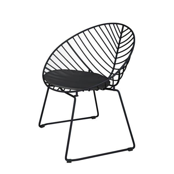 Комплект от 2 черни градински стола Coco - Bonami Selection