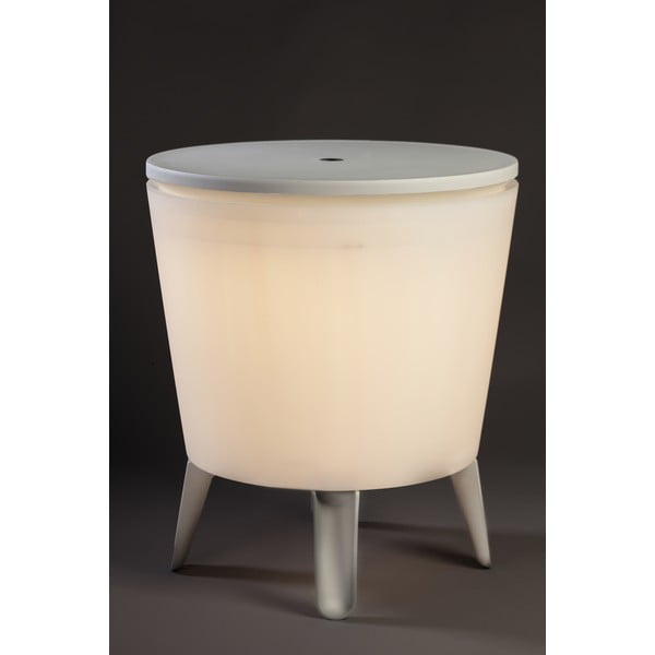 Кръгла градинска маса с тавичка за лед 49.5x49.5 cm Illuminated cool – Keter-image-2