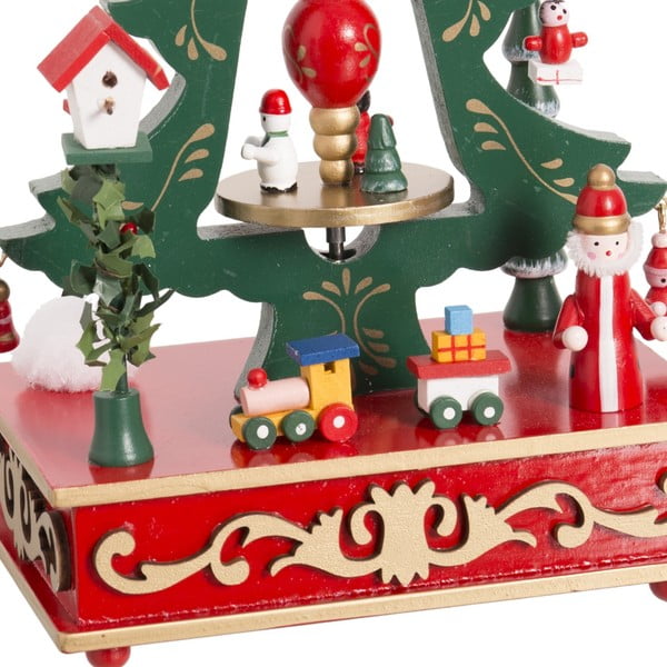 Дървена музикална играчка (височина 24 cm) Christmas Tree – Casa Selección-image-3