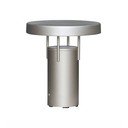 Светлосива LED затъмняваща се настолна лампа (височина 20 cm) BringMe – Hübsch