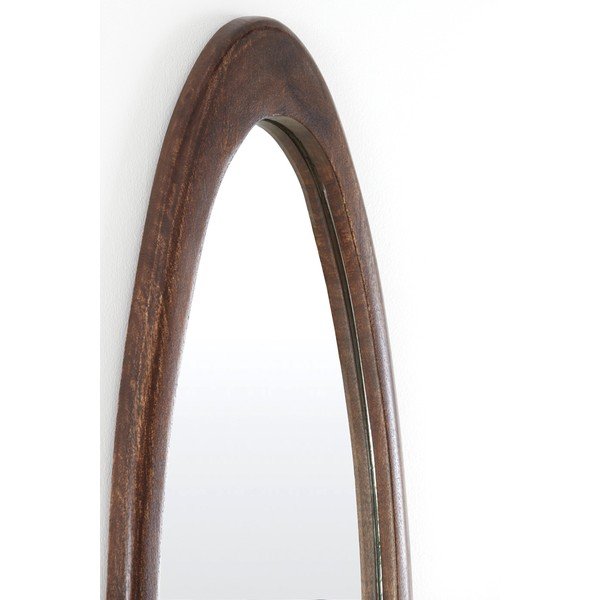 Стенно огледало с дървена рамка 31x100 cm Salento - Light & Living-image-1