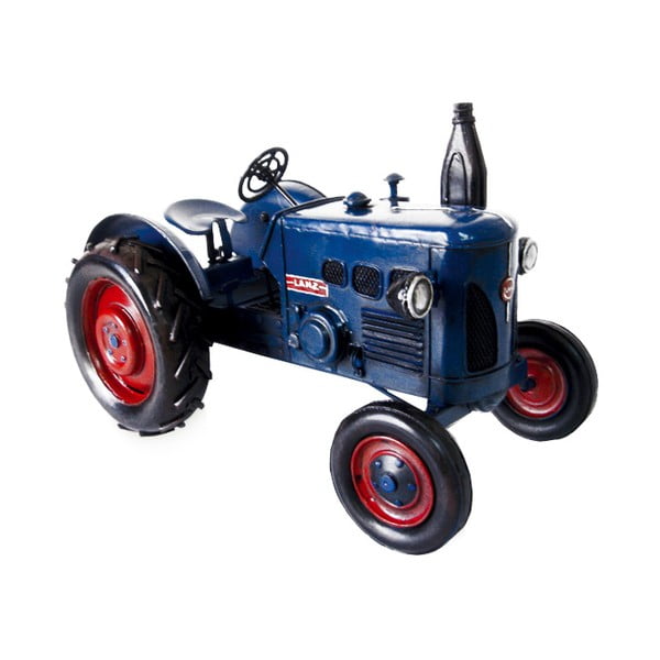 Retro model Modrý traktor