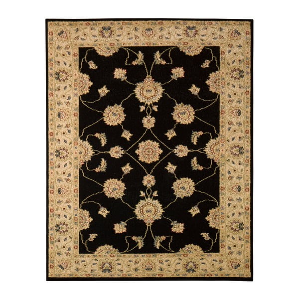 Черно-бежов килим Gemstone, 160 x 230 cm - Schöngeist & Petersen