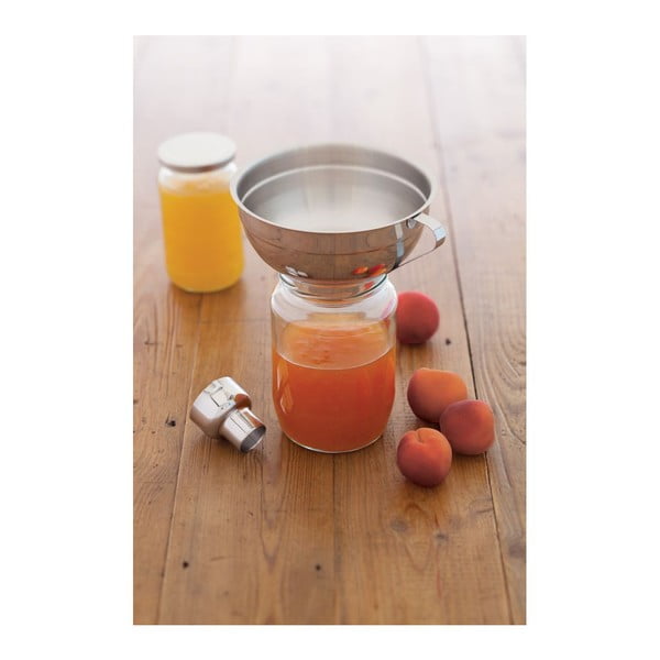 Фуния от неръждаема стомана Kitchen Craft Home Made, ⌀ 14 cm-image-2