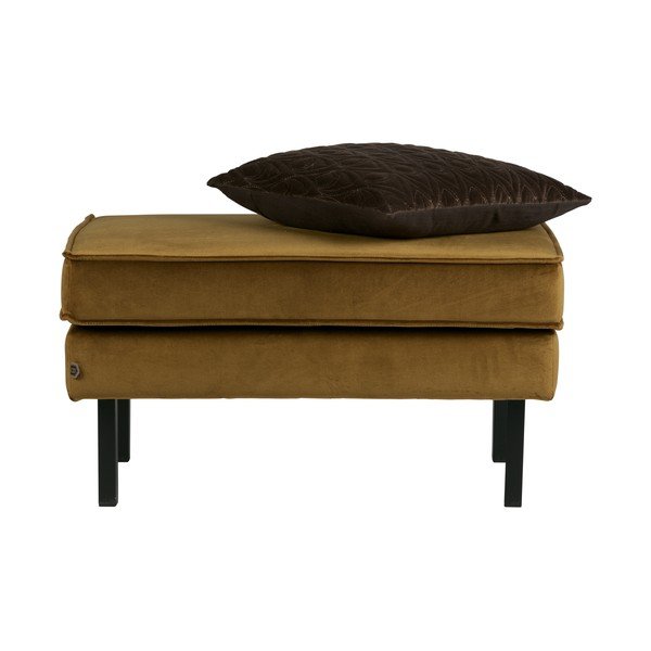 Кафява и жълта табуретка Rodeo - BePureHome-image-3