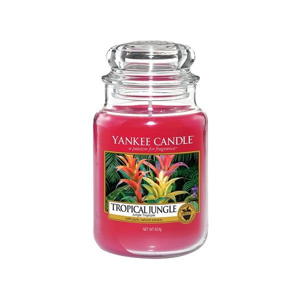Ароматизирана свещ , време на горене 110 h Tropical Jungle - Yankee Candle