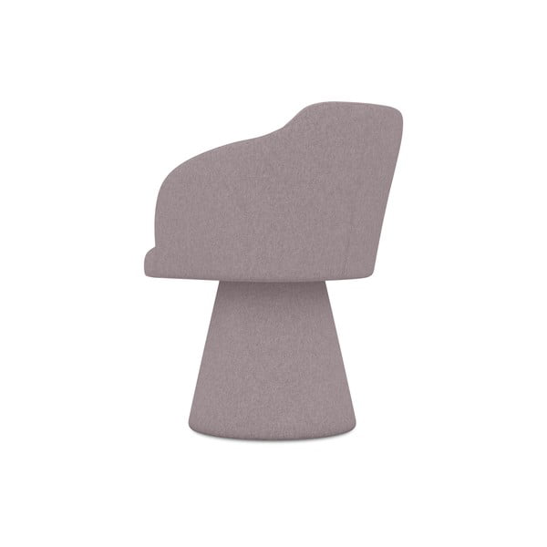 Тапициран трапезен стол в цвят лавандула Kanoa – Makamii-image-3