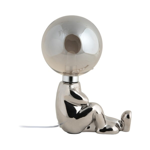 Бебешка лампа в сребрист цвят Joey – Leitmotiv-image-3