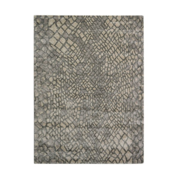 Šedý viskózový koberec The Rug Republic Murphy, 230 x 160 cm