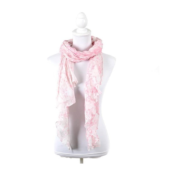 Šátek/pareo BLE Inart 100x180 cm, růžový