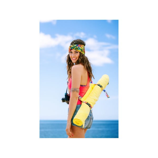 Skládací plážové lehátko a osuška v jednom Sun Seat Tomato-image-2