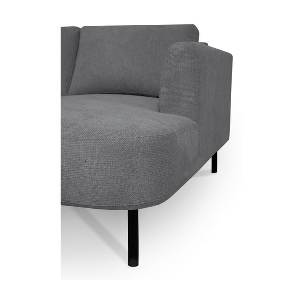 Тъмносив ъглов диван (ляв ъгъл/"U" форма) Hero – Scandic-image-4