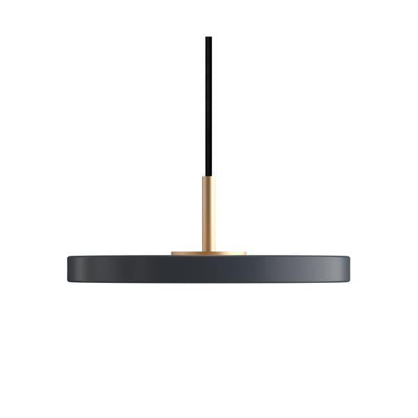 Антрацит LED висящо осветително тяло с метален абажур ø 15 cm Asteria Micro - UMAGE-image-4