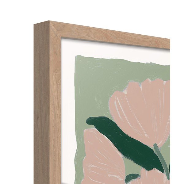 Печатна картина с включена рамка 50x70 cm Spotted Vase – Styler-image-3