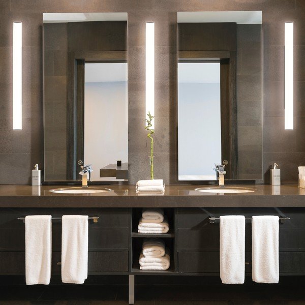 Черна стенна лампа, дължина 90 cm Caspio - SULION-image-3