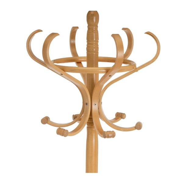 Стойка за връхни дрехи от масивна топола в естествен цвят Thonet – Casa Selección-image-4