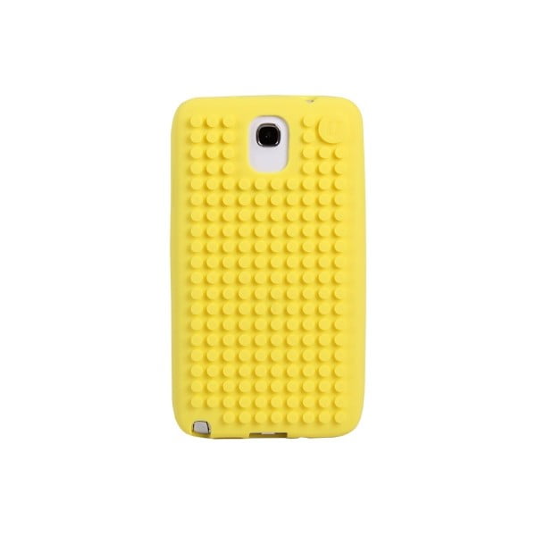 Калъф Pixel за Samsung Note 3, средно жълт - Pixel bags