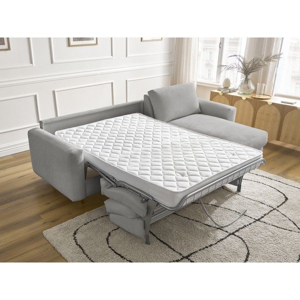 Сив ъглов диван Nouveau Cocoone – Bobochic Paris-image-1
