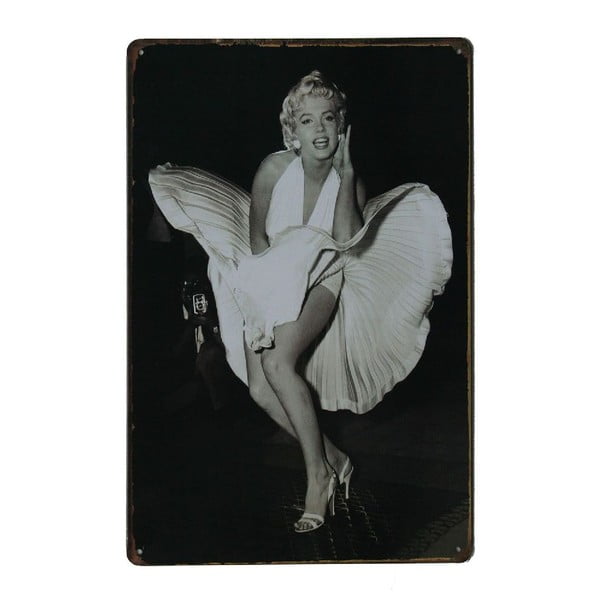 Cedule Oops Marilyn, 20x30 cm