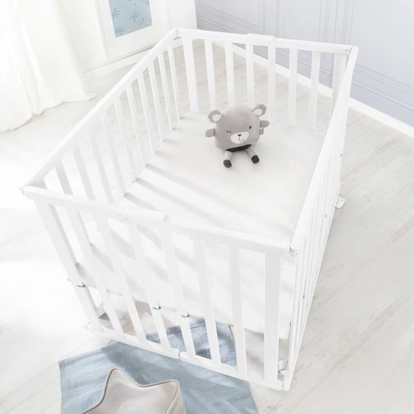 Бяла кошара за игра 100x75 cm - Roba-image-1