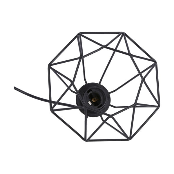 Черна метална лампа с висулка 100x19 cm Primo - Candellux Lighting-image-3